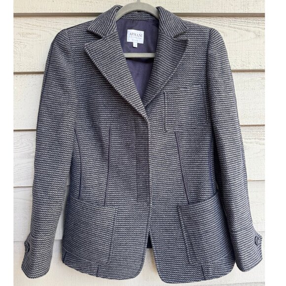 Armani Collezioni Made in Italy Blazer Jacket | Size 4 / IT 40 - Picture 6 of 12